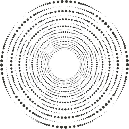 Halftone Spiral Background 7 Thumbnail