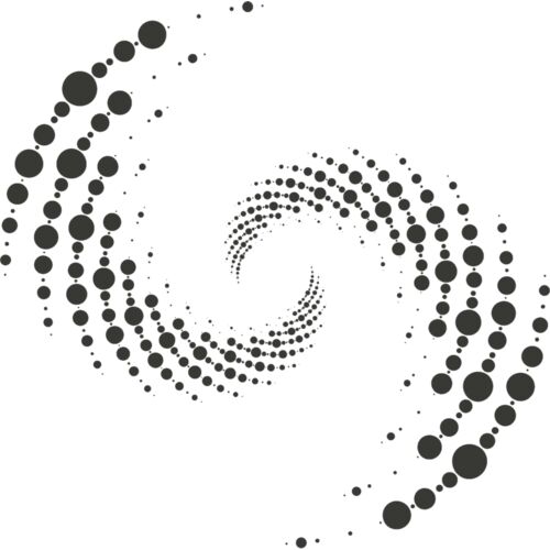Halftone Spiral Background 123 Thumbnail