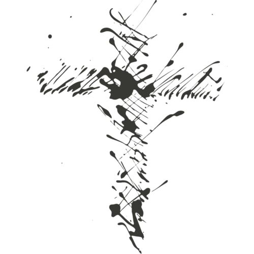 Paint Drip Cross 1 Thumbnail