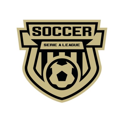 Serie a league soccer logo template Thumbnail