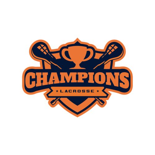 Champions Lacrosse Logo Template Thumbnail