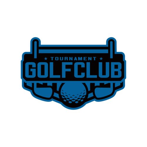 Golf club Tournament logo template Thumbnail