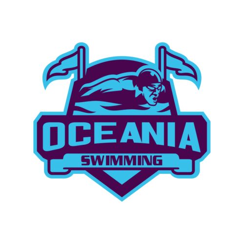 Oceania Swimming logo template Thumbnail