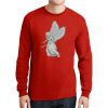 DryBlend ® 50 Cotton/50 Poly Long Sleeve T Shirt Thumbnail