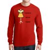 DryBlend ® 50 Cotton/50 Poly Long Sleeve T Shirt Thumbnail