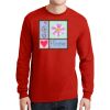 DryBlend ® 50 Cotton/50 Poly Long Sleeve T Shirt Thumbnail