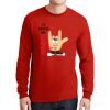DryBlend ® 50 Cotton/50 Poly Long Sleeve T Shirt Thumbnail