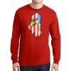 DryBlend ® 50 Cotton/50 Poly Long Sleeve T Shirt Thumbnail