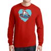 DryBlend ® 50 Cotton/50 Poly Long Sleeve T Shirt Thumbnail