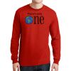 DryBlend ® 50 Cotton/50 Poly Long Sleeve T Shirt Thumbnail