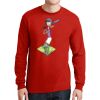 DryBlend ® 50 Cotton/50 Poly Long Sleeve T Shirt Thumbnail