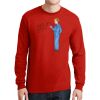 DryBlend ® 50 Cotton/50 Poly Long Sleeve T Shirt Thumbnail
