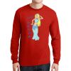 DryBlend ® 50 Cotton/50 Poly Long Sleeve T Shirt Thumbnail