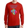 DryBlend ® 50 Cotton/50 Poly Long Sleeve T Shirt Thumbnail