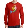 DryBlend ® 50 Cotton/50 Poly Long Sleeve T Shirt Thumbnail