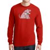 DryBlend ® 50 Cotton/50 Poly Long Sleeve T Shirt Thumbnail