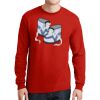 DryBlend ® 50 Cotton/50 Poly Long Sleeve T Shirt Thumbnail