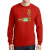 DryBlend ® 50 Cotton/50 Poly Long Sleeve T Shirt Thumbnail