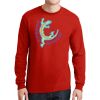 DryBlend ® 50 Cotton/50 Poly Long Sleeve T Shirt Thumbnail