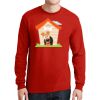 DryBlend ® 50 Cotton/50 Poly Long Sleeve T Shirt Thumbnail