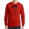 DryBlend ® 50 Cotton/50 Poly Long Sleeve T Shirt Thumbnail