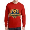 DryBlend ® 50 Cotton/50 Poly Long Sleeve T Shirt Thumbnail