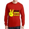 DryBlend ® 50 Cotton/50 Poly Long Sleeve T Shirt Thumbnail