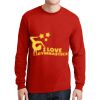 DryBlend ® 50 Cotton/50 Poly Long Sleeve T Shirt Thumbnail