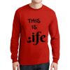 DryBlend ® 50 Cotton/50 Poly Long Sleeve T Shirt Thumbnail