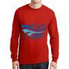 DryBlend ® 50 Cotton/50 Poly Long Sleeve T Shirt Thumbnail
