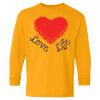 Youth Heavy Cotton™ Long Sleeve T-Shirt Thumbnail