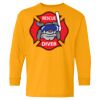 Youth Heavy Cotton™ Long Sleeve T-Shirt Thumbnail