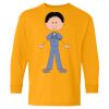 Youth Heavy Cotton™ Long Sleeve T-Shirt Thumbnail
