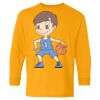 Youth Heavy Cotton™ Long Sleeve T-Shirt Thumbnail