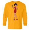 Youth Heavy Cotton™ Long Sleeve T-Shirt Thumbnail