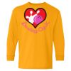 Youth Heavy Cotton™ Long Sleeve T-Shirt Thumbnail