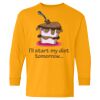 Youth Heavy Cotton™ Long Sleeve T-Shirt Thumbnail