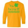 Youth Heavy Cotton™ Long Sleeve T-Shirt Thumbnail
