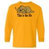 Youth Heavy Cotton™ Long Sleeve T-Shirt Thumbnail