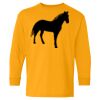 Youth Heavy Cotton™ Long Sleeve T-Shirt Thumbnail