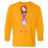 Youth Heavy Cotton™ Long Sleeve T-Shirt Thumbnail