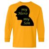 Youth Heavy Cotton™ Long Sleeve T-Shirt Thumbnail