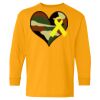 Youth Heavy Cotton™ Long Sleeve T-Shirt Thumbnail
