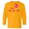 Youth Heavy Cotton™ Long Sleeve T-Shirt Thumbnail