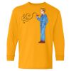 Youth Heavy Cotton™ Long Sleeve T-Shirt Thumbnail