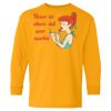 Youth Heavy Cotton™ Long Sleeve T-Shirt Thumbnail