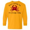 Youth Heavy Cotton™ Long Sleeve T-Shirt Thumbnail