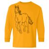 Youth Heavy Cotton™ Long Sleeve T-Shirt Thumbnail