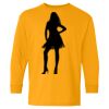 Youth Heavy Cotton™ Long Sleeve T-Shirt Thumbnail