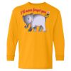 Youth Heavy Cotton™ Long Sleeve T-Shirt Thumbnail